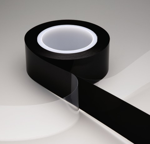 Double Sided Light Shielding Tape - Black 80 mic